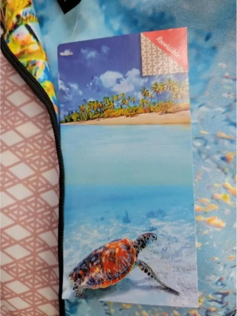 Ocean Pacific beach towel 37”X70” Oeko Tex Multicolor Beach Club NEW #H